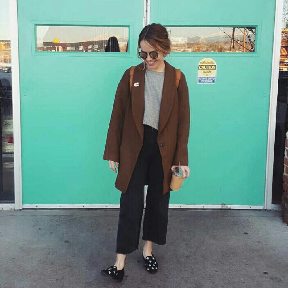 Boyfriend blazer coat MEDIUM cocoon jacket
